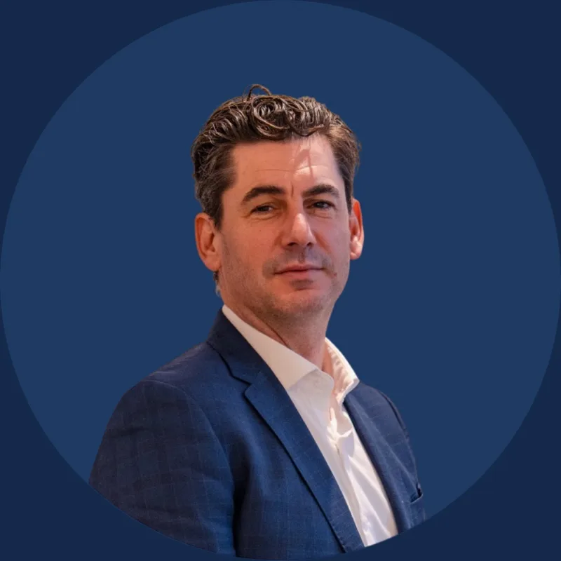 Portret van Kevin de Rooij, Legal Director bij PCD CareHub