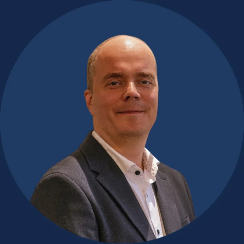 Portret van Patrick Dinkela, Co-Founder, Chief Operating Officer & Vice-Chairman bij PCD CareHub